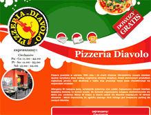 Tablet Screenshot of pizzeria-diavolo.pl